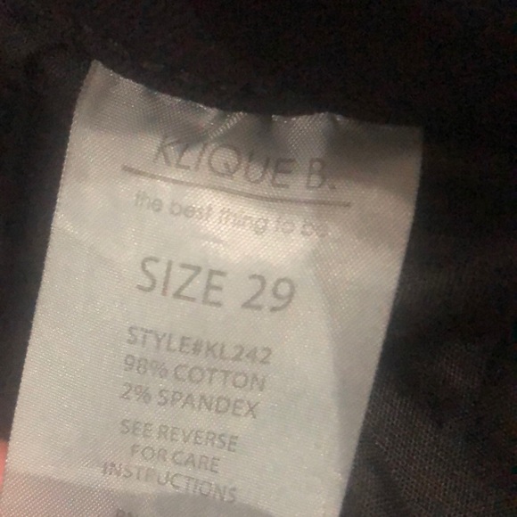 Black distressed jeans by Kique B. - Picture 6 of 8